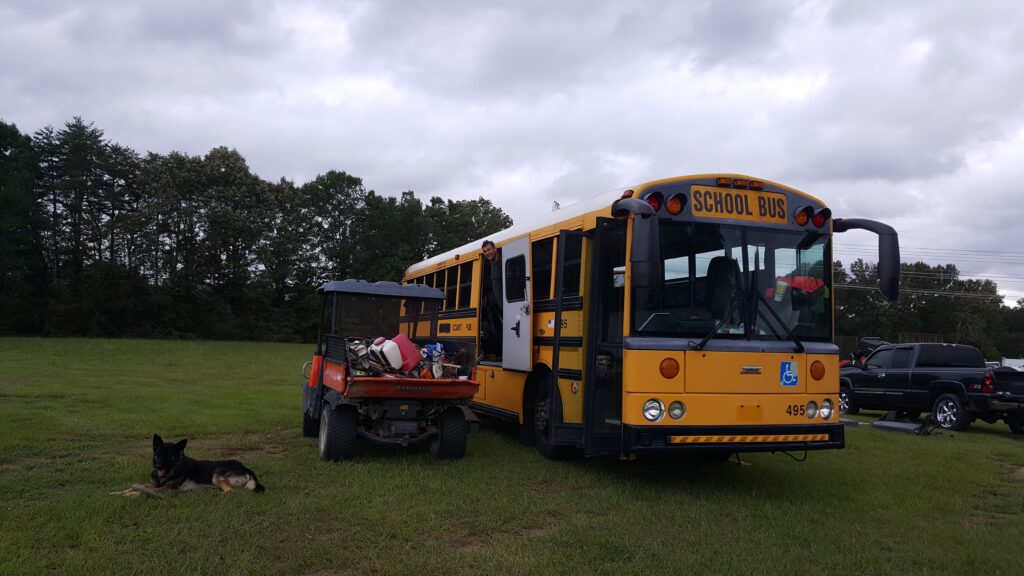 School bus conversion