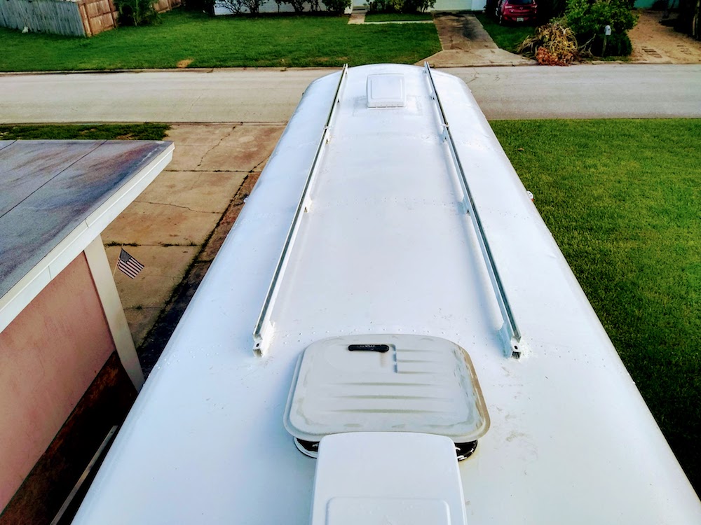  skoolie Deck Mounting Rails