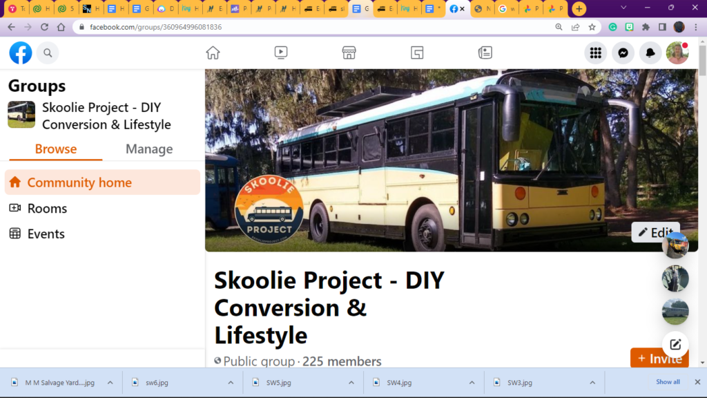 Skoolie Facebook Groups