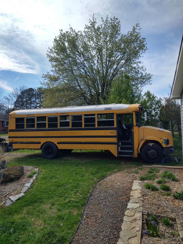 skoolie conversion process